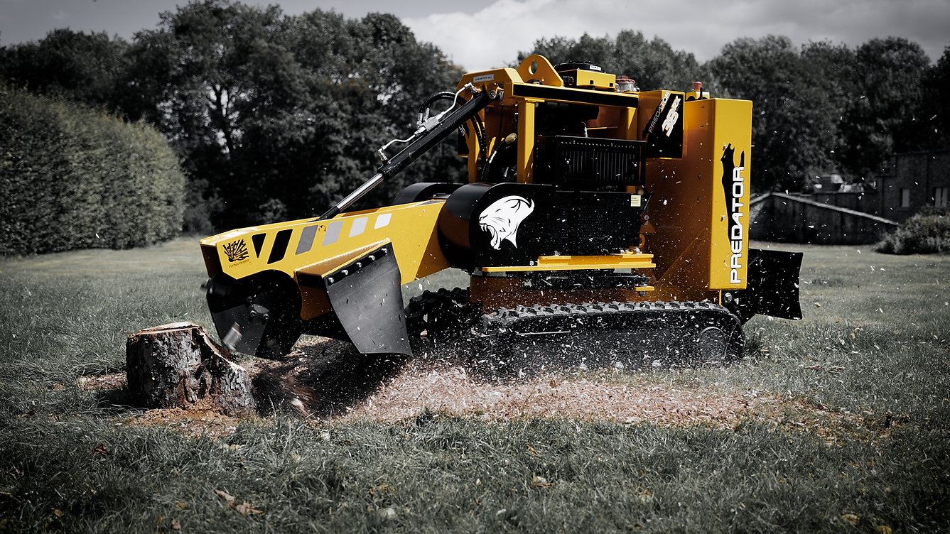 Predator 38RX Remote Stump Grinder